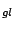 $ _{gl}$